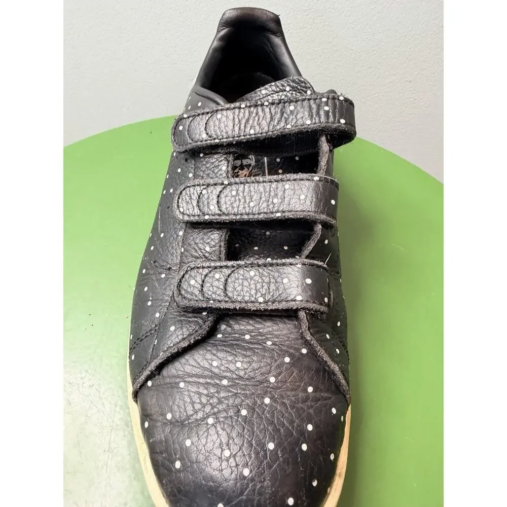 Adidas Stan Smith CF 3-Strap Black Polka Dot‎ Sneakers Men’s 9 EU 41⅓